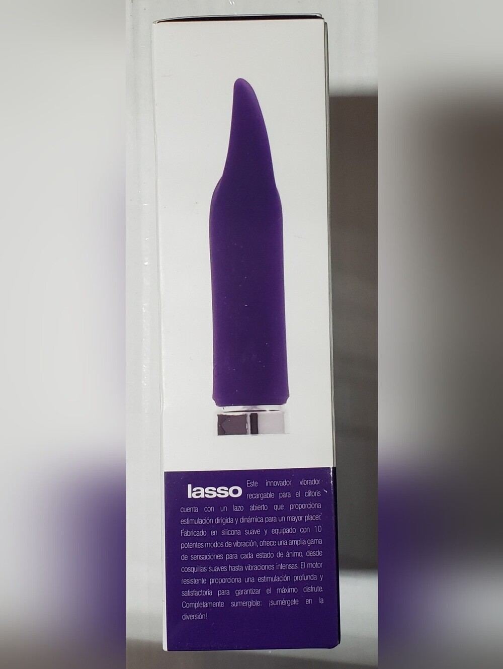 Handheld Massager Wand Purple NEW Travel Friendly - Picture 2 of 4